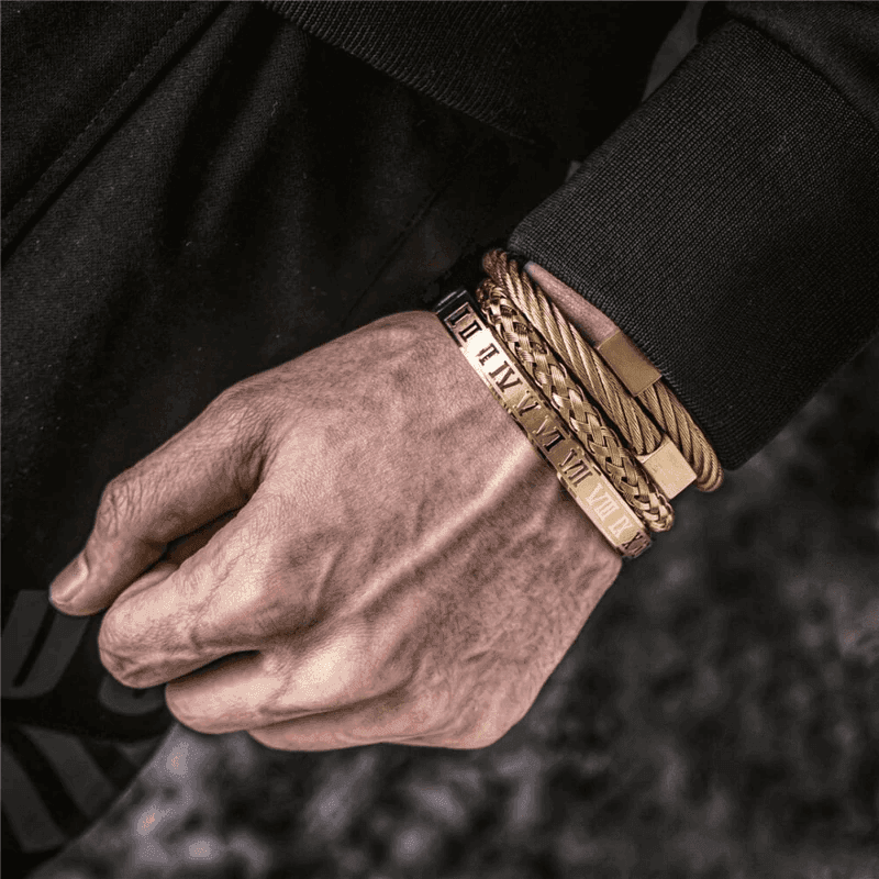 Conjunto de Pulseiras - Luxury Romano