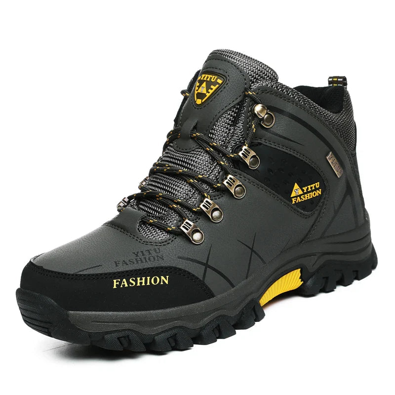 Bota Masculina de Inverno em Couro Legítimo - Victorius