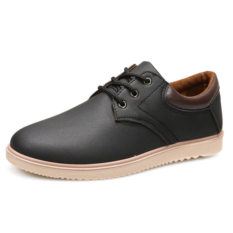 Sapato Oxford Casual Masculino de Couro Legítimo - Walker