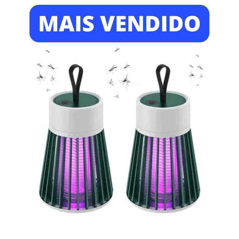 Lâmpada Mata Mosquitos e Insetos Ultravioleta - Kill It Pro® (ÚLTIMAS UNIDADES)