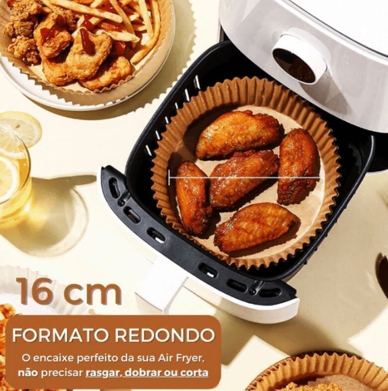 Forma de Papel Anti-sujeira - AirFryer Cover