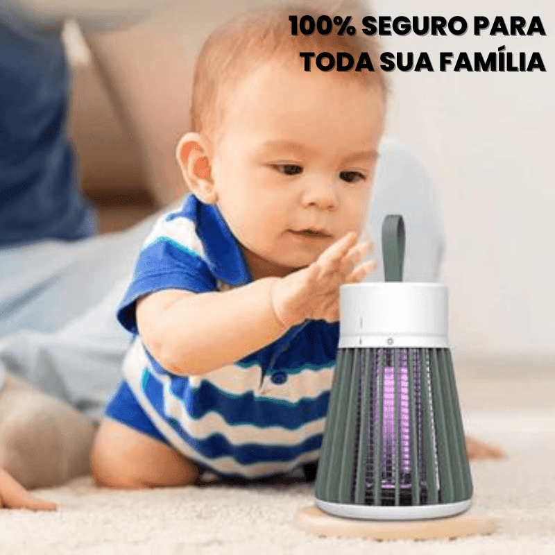 Lâmpada Mata Mosquitos e Insetos Ultravioleta - Kill It Pro® (ÚLTIMAS UNIDADES)