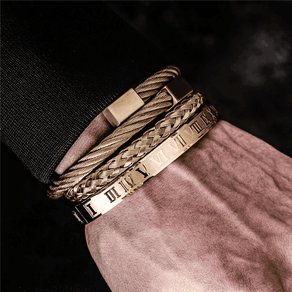 Conjunto de Pulseiras - Luxury Romano